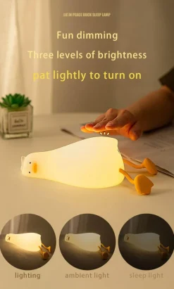 Enten-Nachtlampe – gemütliche Atmosphärenbeleuchtung