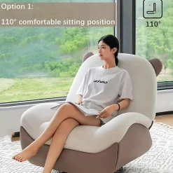 Ergonomic Italian Rocking Chair - Comfortable Stylish Seating