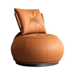 Ergonomic Rotating Lounge Chair - Comfortable Back Support