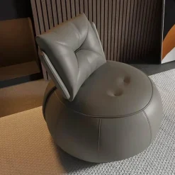 Ergonomic Rotating Lounge Chair - Comfortable Back Support