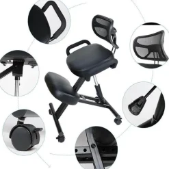 Ergonomischer Kniestützstuhl – Verstellbarer Komfortsitz
