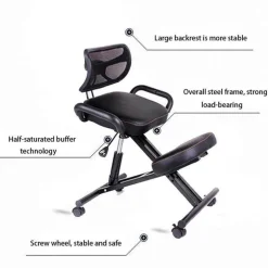 Ergonomischer Kniestützstuhl – Verstellbarer Komfortsitz