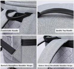 Ergonomischer Reiserucksack mit großem Fassungsvermögen – komfortables, geräumiges Design