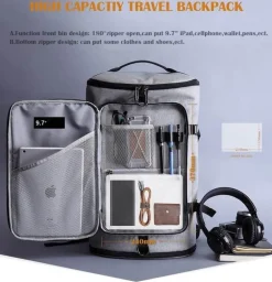 Ergonomischer Reiserucksack mit großem Fassungsvermögen – komfortables, geräumiges Design