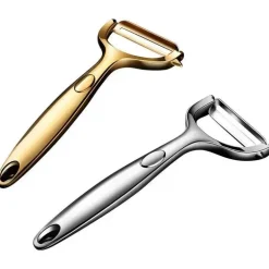 Ergonomischer Y-Schäler aus Edelstahl für Obst und Gemüse