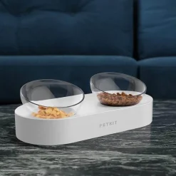 Erhöhter Futternapf für Haustiere – Verstellbare Hunde- und Katzennäpfe