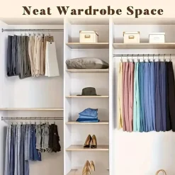 10er-Pack Edelstahlhaken – Stiefelclips für Wäsche und Aufbewahrung