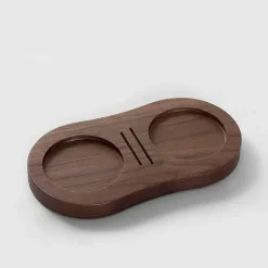 Espresso Tamper Station - Tamper-Zubehör mit Holzsockel