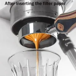 Espresso-Kaffeefilterpapier für 51-mm-Siebträger – 100er-Packung, perfekt zum Aufbrühen eines reichen Geschmacks