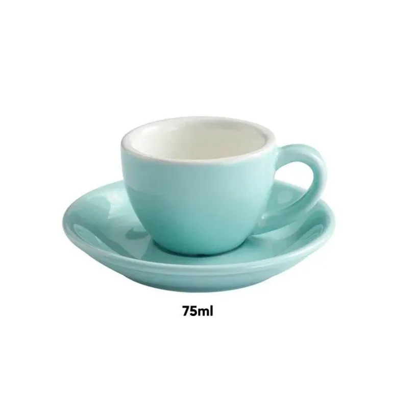 Espresso-Kaffeetassen-Set aus Keramik – Teetassen und Becher aus Keramik zum Frühstück