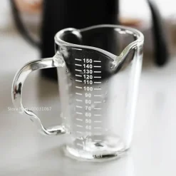 Espresso-Milchkännchen mit Holzgriff - Latte Art Pitcher