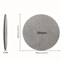 Espresso-Pucksieb aus Edelstahl für den professionellen Siebträgereinsatz