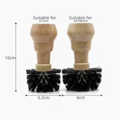 Espresso-Reinigungsbürsten-Set. Unverzichtbares 3-in-1-Werkzeug für Kaffeeliebhaber