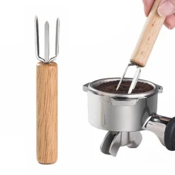 Espresso-Rührwerkzeug mit Holzgriff – Perfekt für professionelle Baristas