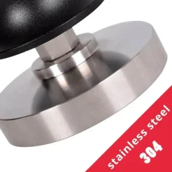 Espresso-Tamper aus Edelstahl – professionelles Barista-Werkzeug, 51–53 mm, flache Basis