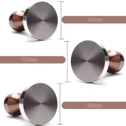 Espresso-Tampermatten-Set – Kaffeewerkzeug aus Edelstahl