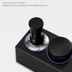 Espresso-Tamperstation – Kompatibel mit 51–58 mm Siebträgern