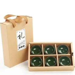 Espressotassen-Set aus Keramik – Eisknackende Kaffee- und Teetassen