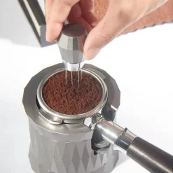 Espresso-Verteilerwerkzeug – WDT Kaffeestampfer und Rührer aus Aluminiumlegierung