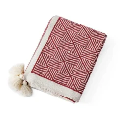 Ethnische Strickdecke - Gemütliches Sofadekor