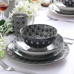 Euporie Porzellan-Geschirrset – Elegantes Tafelservice