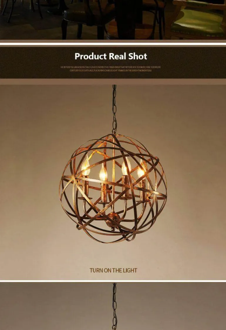 European Mid Age Vintage Luxury Light Lamps