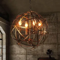 European Mid Age Vintage Luxury Light Lamps