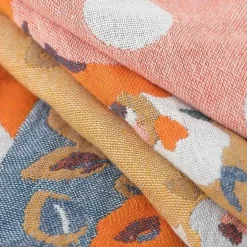 Europäische Baumwollgaze-Überwurfdecke - Leichter Sofa- und Bettüberwurf