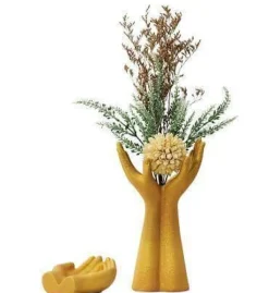 Europäische Handmodell-Keramikvase - Dekorativer Wohnakzent