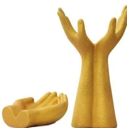 Europäische Handmodell-Keramikvase - Dekorativer Wohnakzent