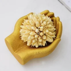 Europäische Handmodell-Keramikvase - Dekorativer Wohnakzent