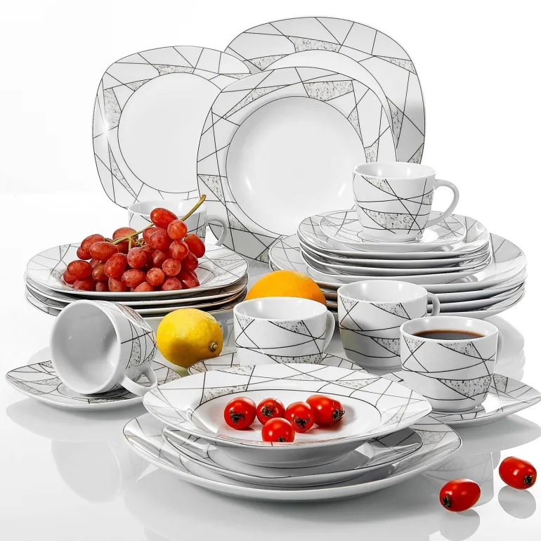 Eurydome Porzellan-Tafelservice – Elegantes Esstischgeschirr