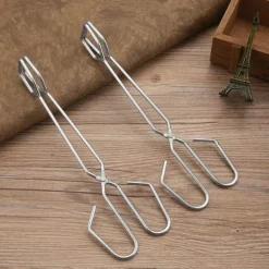 Extra lange Holzkohlezange - BBQ-Grillwerkzeuge