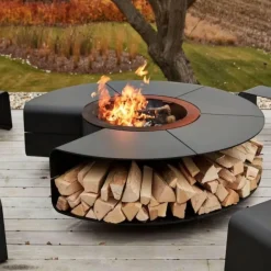 Fabrizio Feuerstelle – Gemütlicher Terrassenkamin