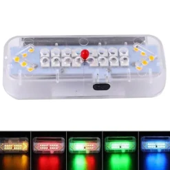 Fahrradhelm Solar Rücklicht - Wiederaufladbares LED Sicherheitslicht