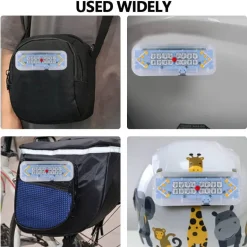 Fahrradhelm Solar Rücklicht - Wiederaufladbares LED Sicherheitslicht