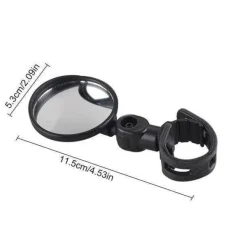 Fahrradlenkerspiegel - 2 verstellbare Sicherheitsreflektoren