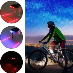 Fahrradrücklicht - Reflektierendes Sicherheitslicht