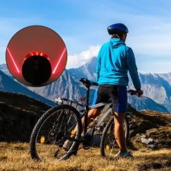 Fahrradrücklicht - Reflektierendes Sicherheitslicht
