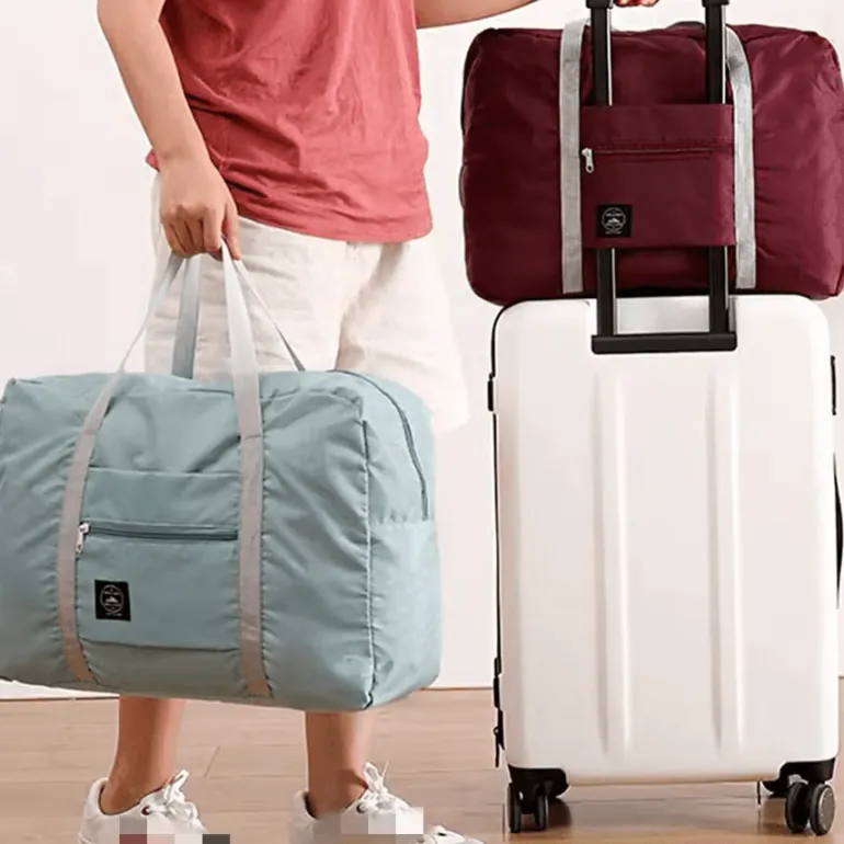 Faltbare Handgepäck-Reisetasche – Aufbewahrungstasche mit großem Fassungsvermögen