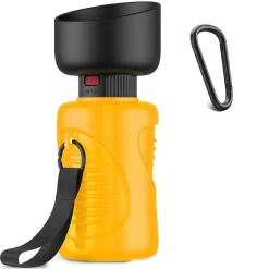 Faltbare 2-in-1-Wasserflasche für Haustiere – reisefreundliches Design