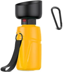 Faltbare 2-in-1-Wasserflasche für Haustiere – reisefreundliches Design