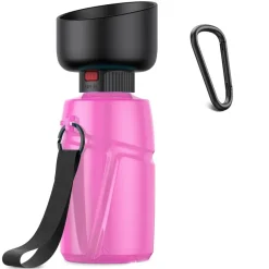 Faltbare 2-in-1-Wasserflasche für Haustiere – reisefreundliches Design