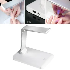 Faltbare kabellose LED-Schreibtischlampe - Einstellbares Lichtladegerät