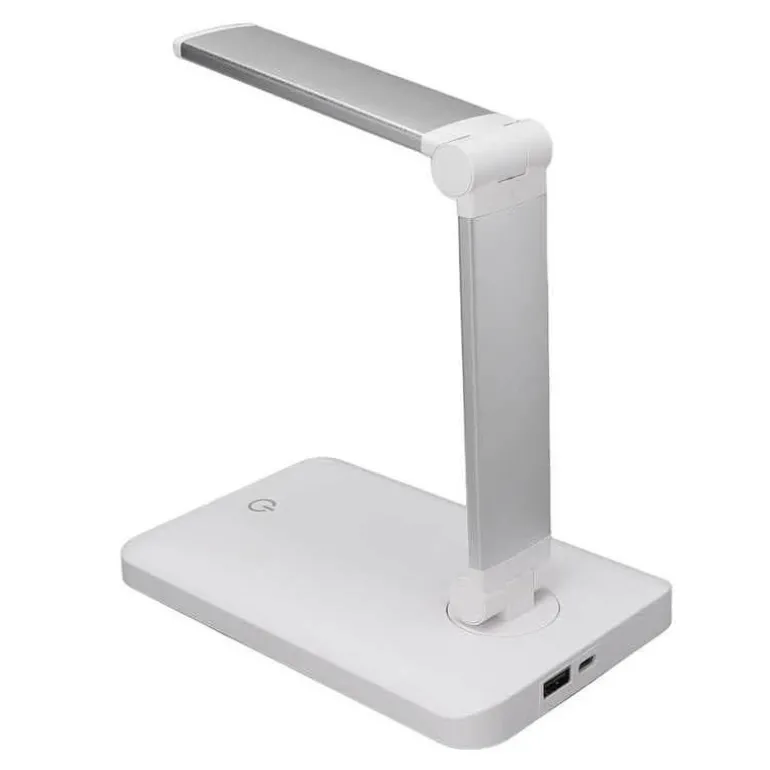 Faltbare kabellose LED-Schreibtischlampe - Einstellbares Lichtladegerät