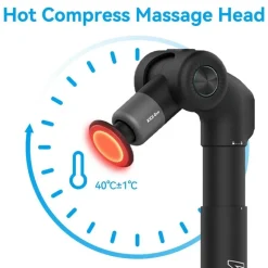 Faltbare Massagepistole – Profi-Set mit Tiefengewebe-Heizmassagegerät