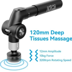 Faltbare Massagepistole – Profi-Set mit Tiefengewebe-Heizmassagegerät