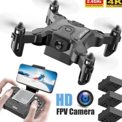 Faltbare Mini-HD-FPV-Drohne – intelligenter Quadrocopter mit Fernbedienung