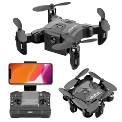 Faltbare Mini-HD-FPV-Drohne – intelligenter Quadrocopter mit Fernbedienung
