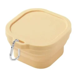 Faltbare Schüssel aus Silikon – Tragbare Bento-Box, Lebensmittelbehälter